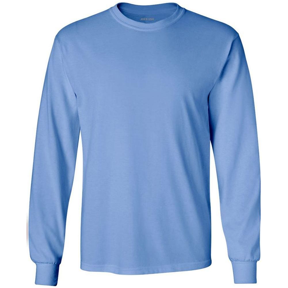 Mens Ultra Cotton 100% Cotton Long Sleeve T-Shirt T-Shirts Joe's USA