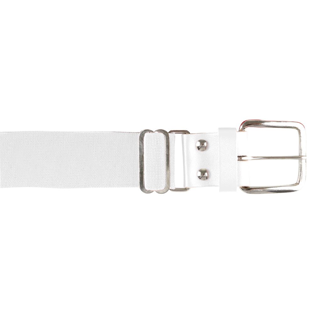 Champro Brute Baseball Belt | Champro A060 WHITE YOUTH 1 - 1/4" Baseball & Softball
