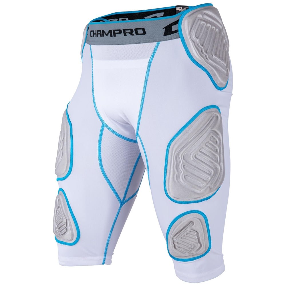 Champro Bull - Rush 7Pd Girdle | Champro FPGU17 WHITEGREYINSET S American Football Protective Gear