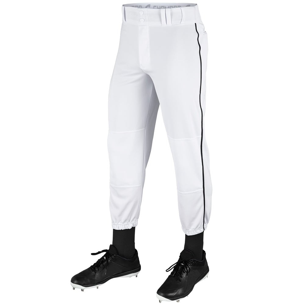 Champro Dugout Pant with Pipe | Champro BP91 GREYBLACKPIPE XS Activewear Pants
