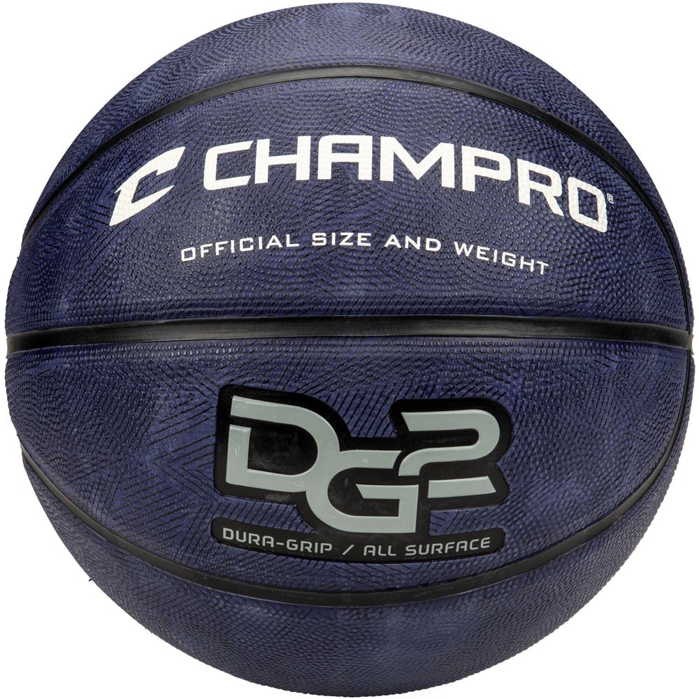 Champro Dura - Grip 230 Rubber Basketball | Champro BB50 PURPLE WOMEN'S - 28.5 Basketballs