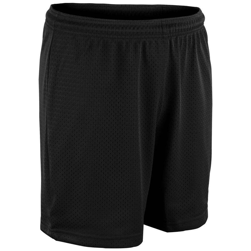 Champro Dynamic Tricot Mesh Short - 7\" | Champro BBS557 BLACK S Shorts