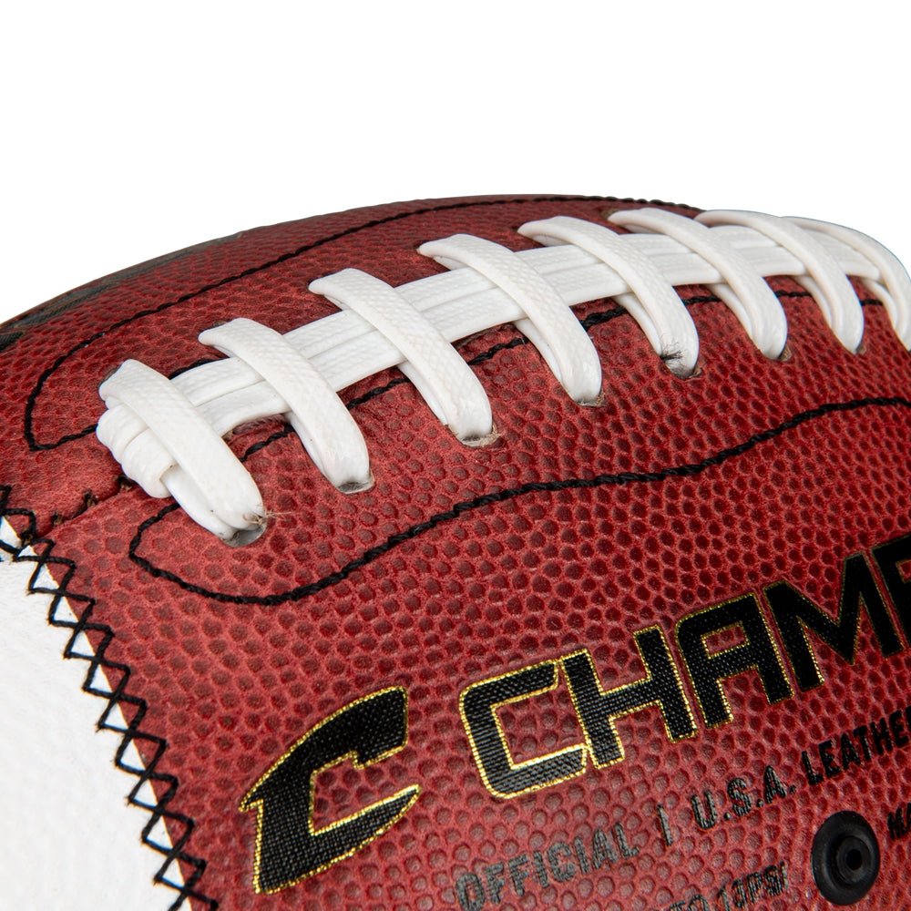 Champro FLX Leather Football | Champro FB8 Standard JUNIOR American Footballs