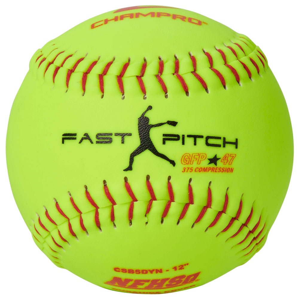 Champro GFP - 47 NFHS 12\" Softball | Champro CSB5DYN Standard Standard Softballs