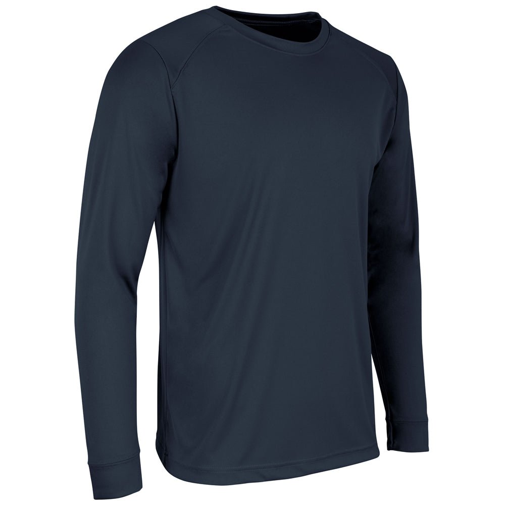 Champro GUNNER Long Sleeve Tee | Champro BST12 NAVY Youth S Long Sleeve