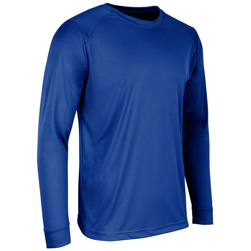 Champro GUNNER Long Sleeve Tee | Champro BST12 ROYAL Youth S Long Sleeve
