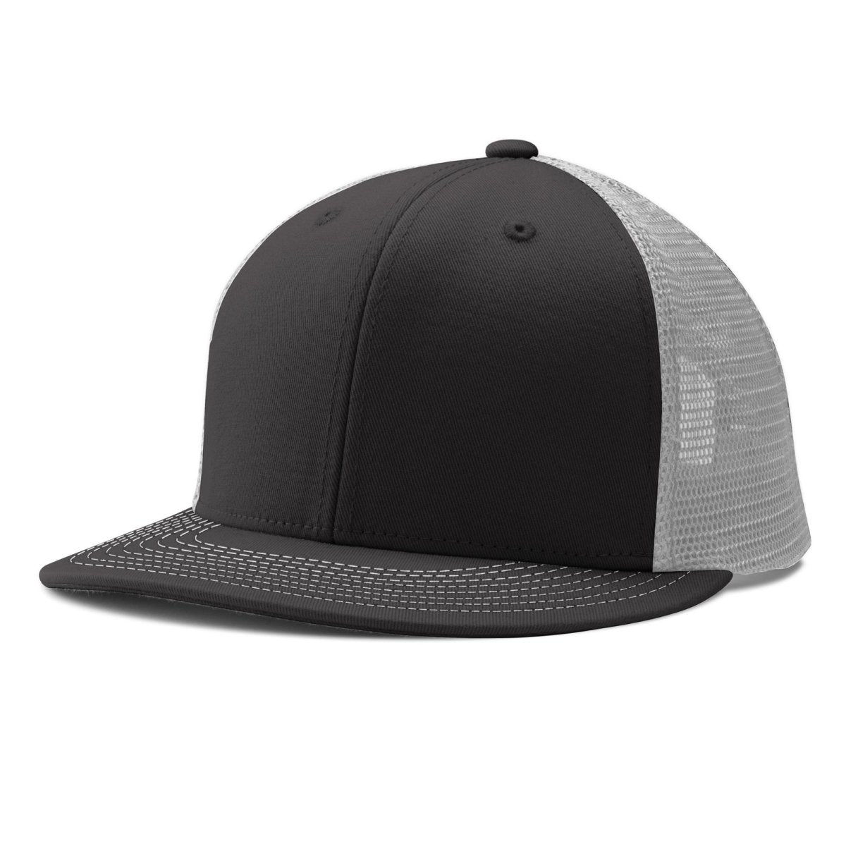 Champro HC5 Performance Trucker Snapback Cap Moisture Wicking Team B17BLACKWHITEBLACK Standard Baseball Caps
