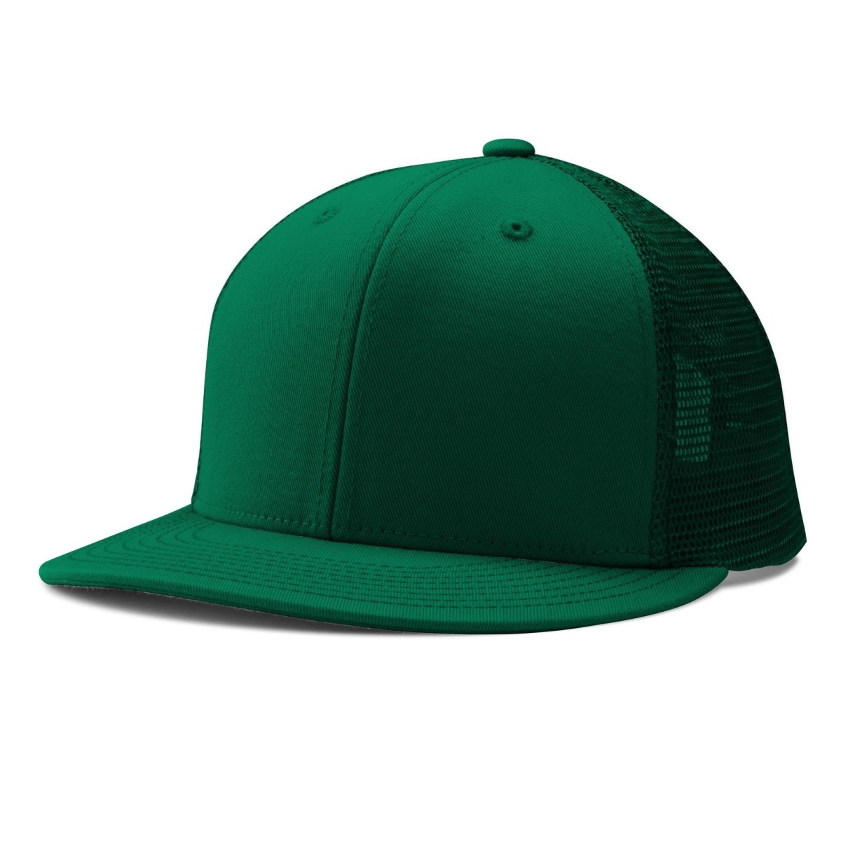 Champro HC5 Performance Trucker Snapback Cap Moisture Wicking Team FG1FORESTGREEN Standard Baseball Caps