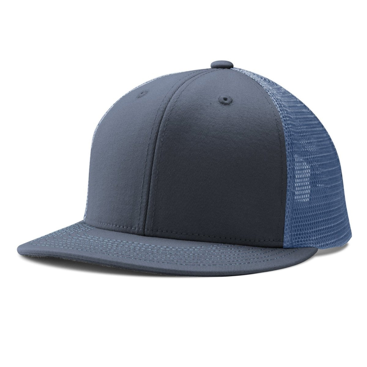 Champro HC5 Performance Trucker Snapback Cap Moisture Wicking Team GH9GRAPHITELTBLUEGRAPHITE Standard Baseball Caps