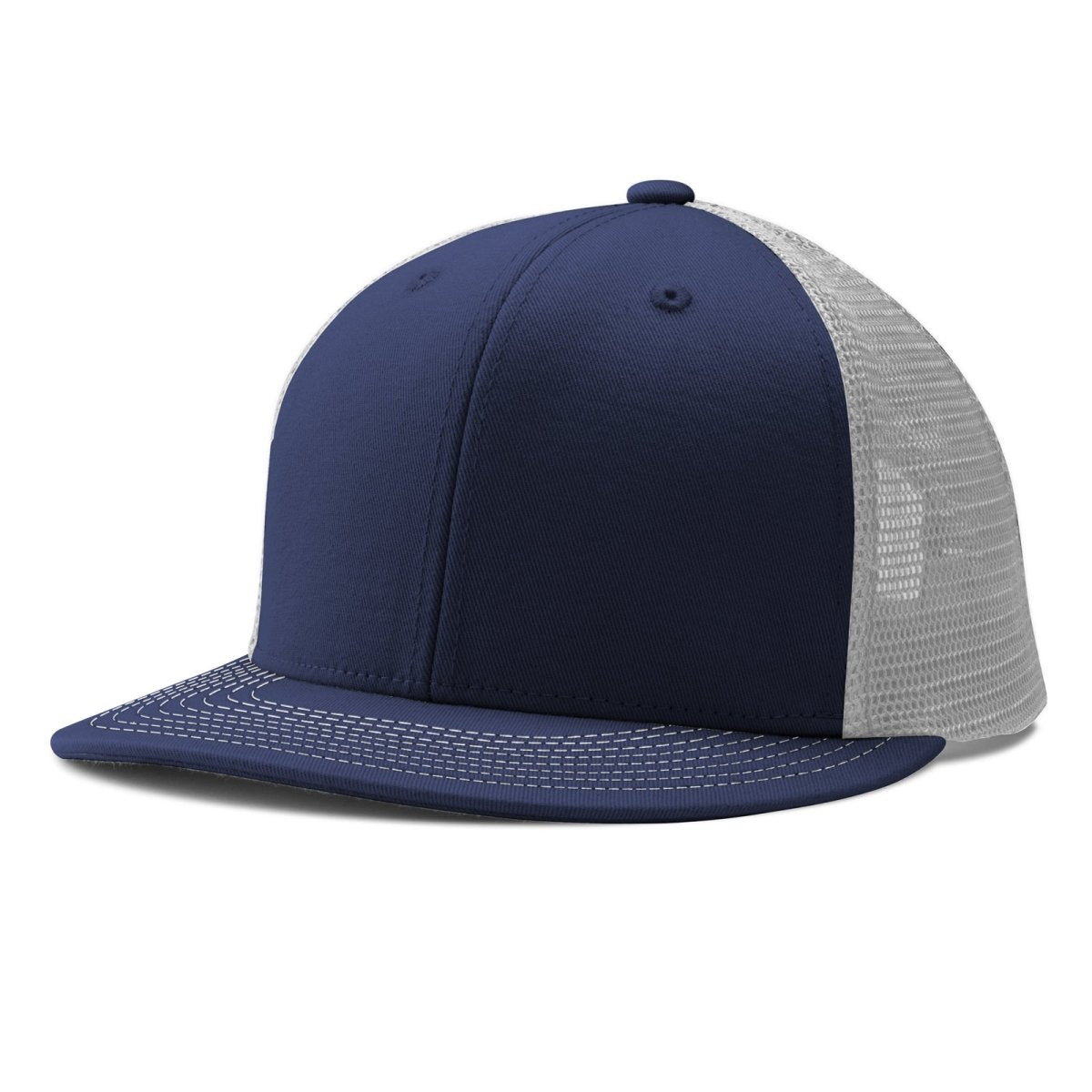 Champro HC5 Performance Trucker Snapback Cap Moisture Wicking Team NY12NAVYWHITENAVY Standard Baseball Caps