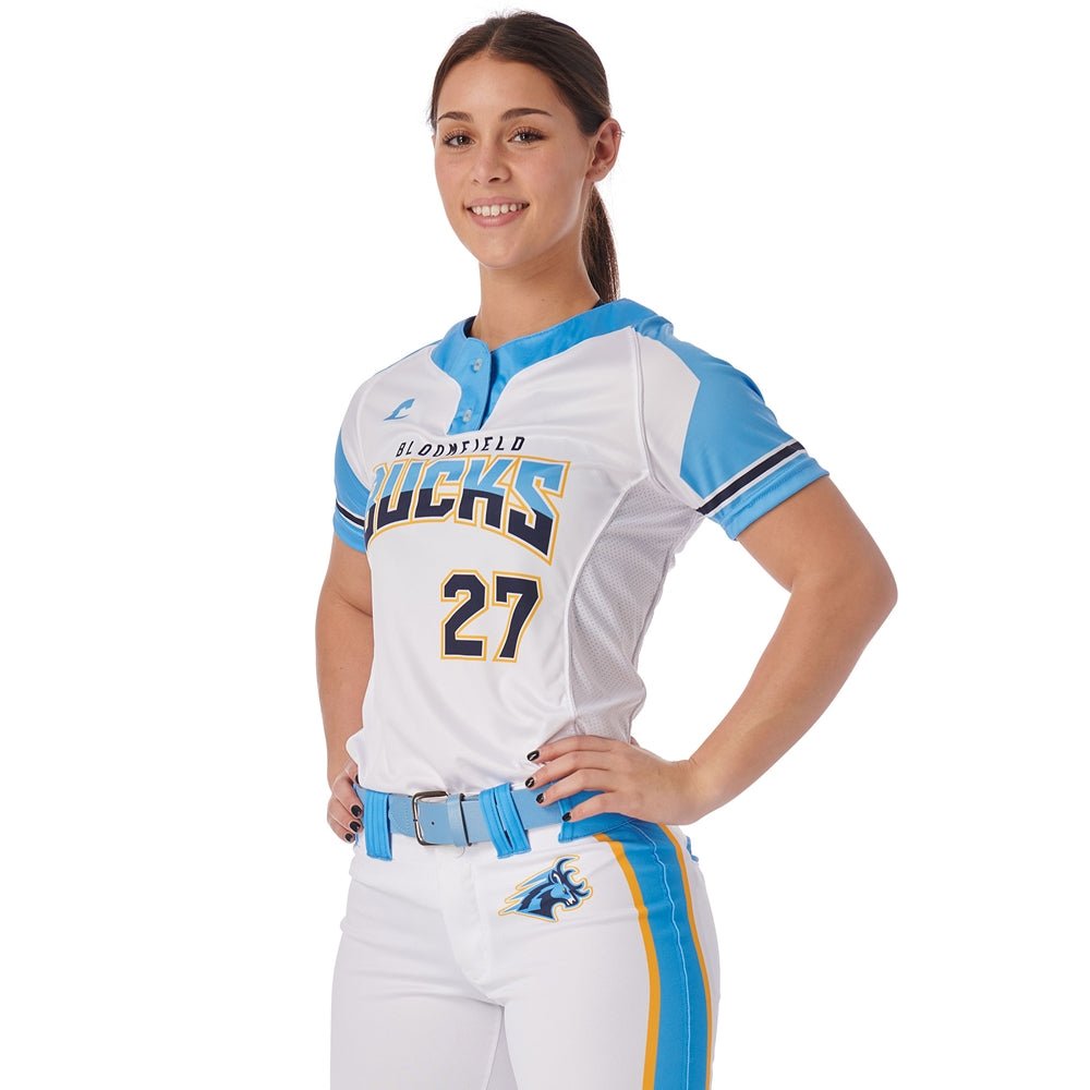 Champro JUICE Build - Your - Own 2 - Button Short Sleeve Jersey | Champro JSBJ20 Standard XS