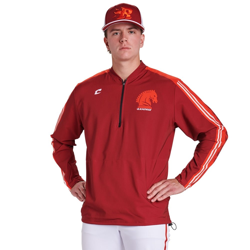 Champro JUICE Build - Your - Own Traditional Long Sleeve Cage Jacket w/Pockets | Champro JBSJL350P Standard XS Jackets