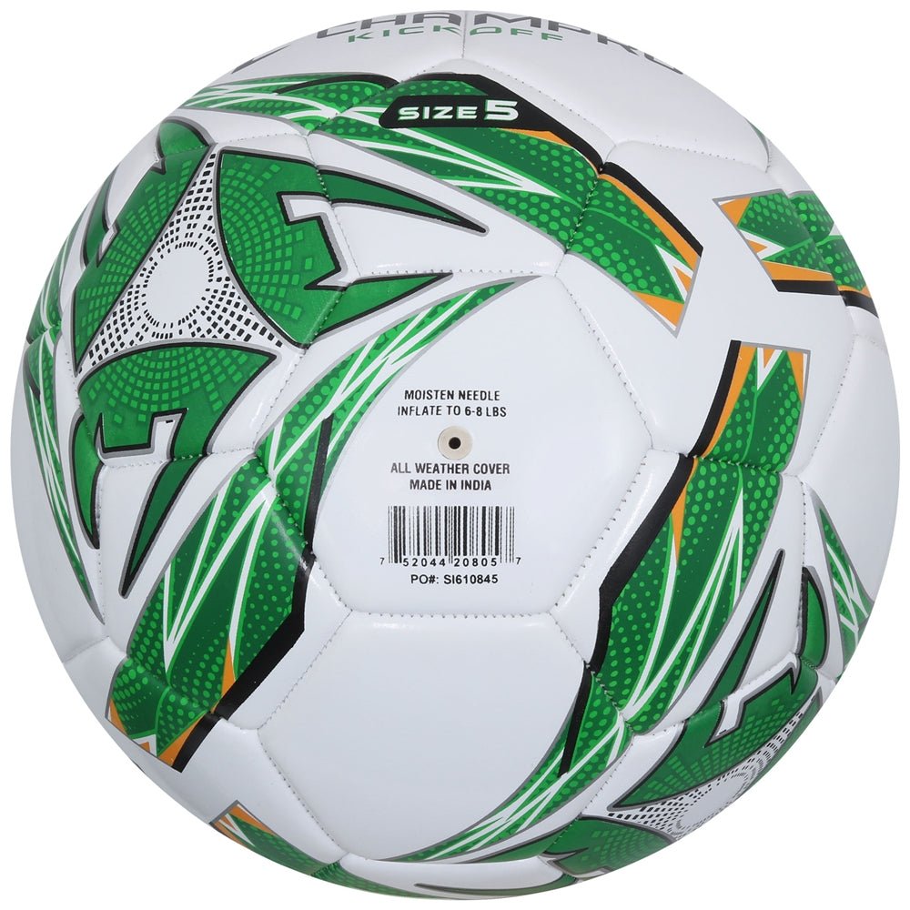 Champro KICKOFF Soccer Ball | Champro SB510 WHITESCARLET 3 Soccer Balls