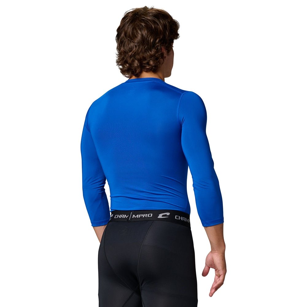 Champro Lightning 2.0 Compression 3/4 Sleeve Jersey | Champro CJ07 BLACK S Jerseys