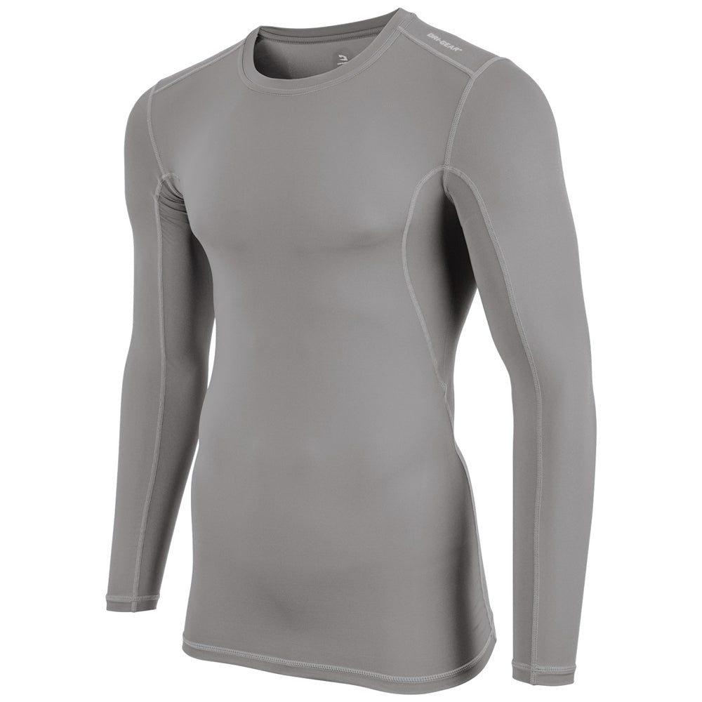Champro Lightning 2.0 Compression Long Sleeve Jersey | Champro CJ03 GREY S Activewear Tops