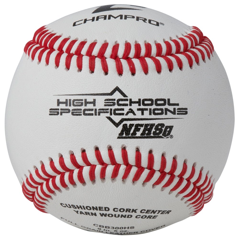 Champro NFHS Off'l League Baseball | Champro CBB300HS Standard Standard Baseballs