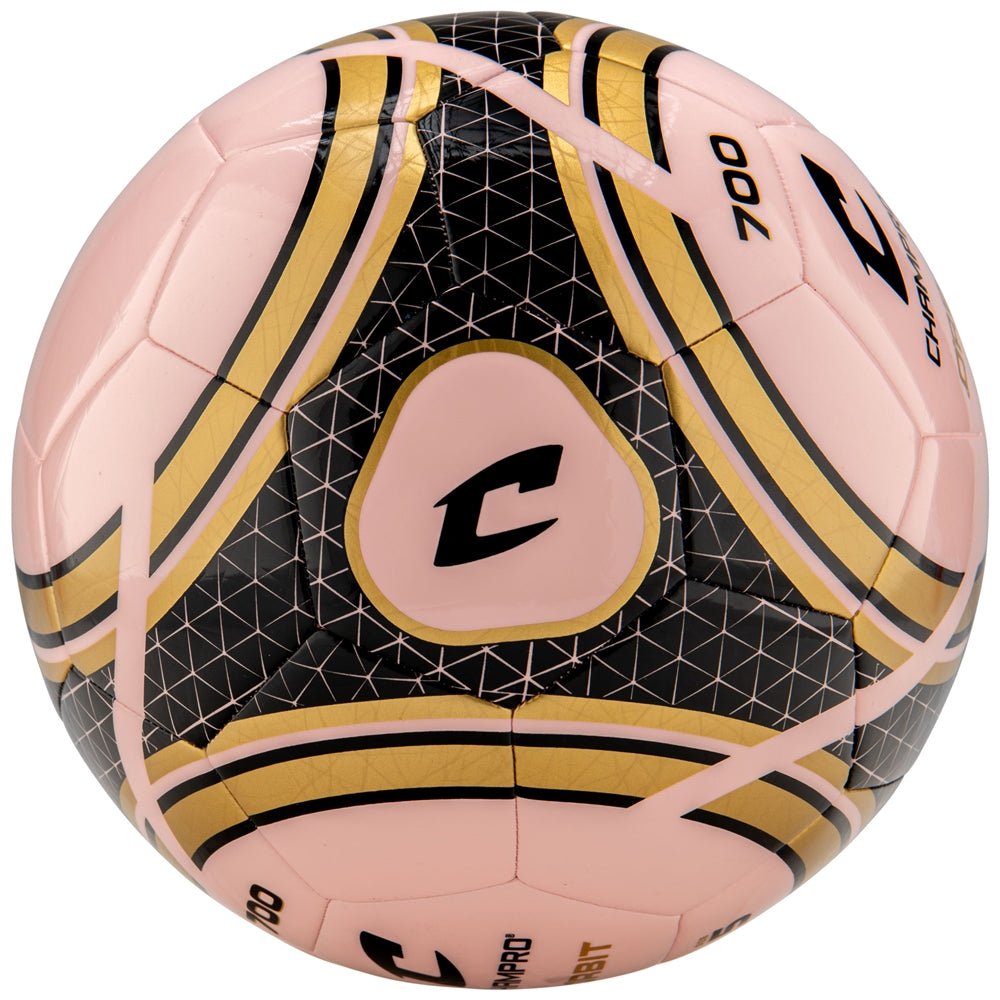 Champro ORBIT Soccer Ball | Champro SB700 LIGHTPINKVEGASGOLDBLACK 3 Soccer Balls