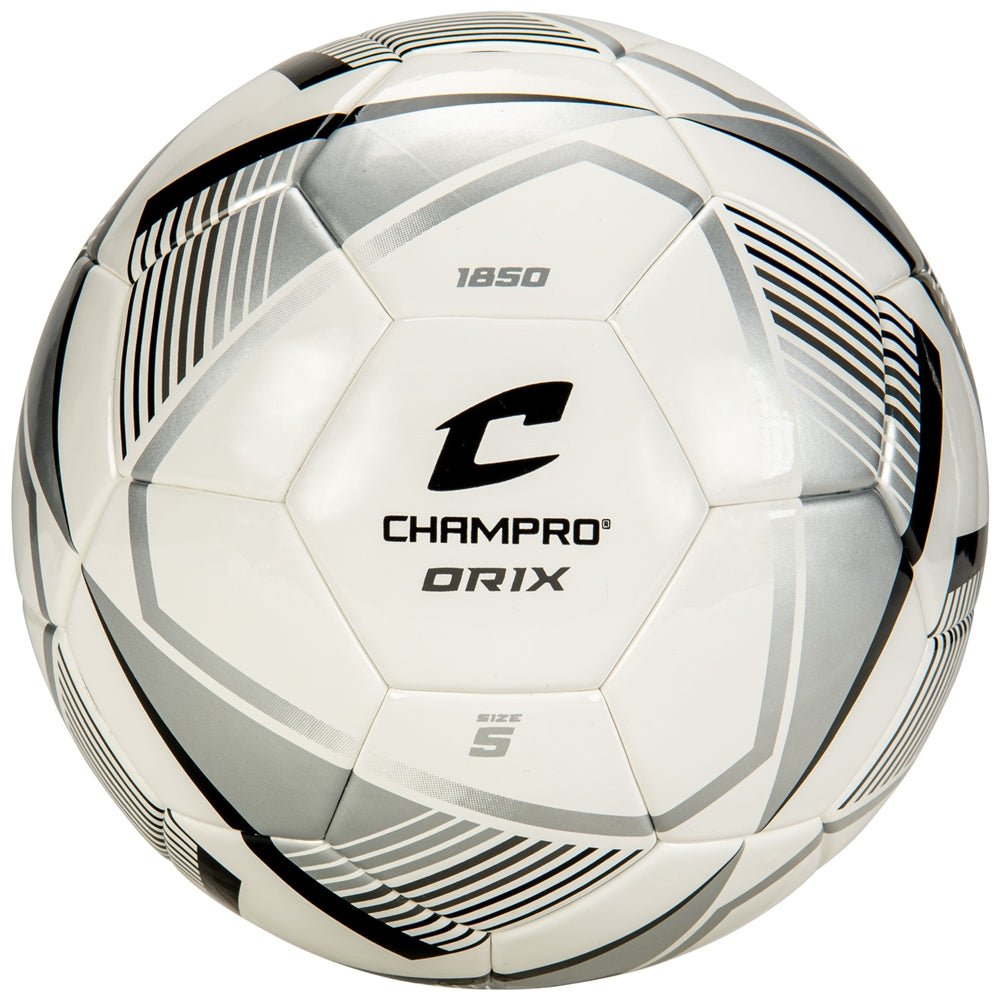 Champro ORIX Soccer Ball | Champro SB1850 SILVERBLACKWHITE 5
