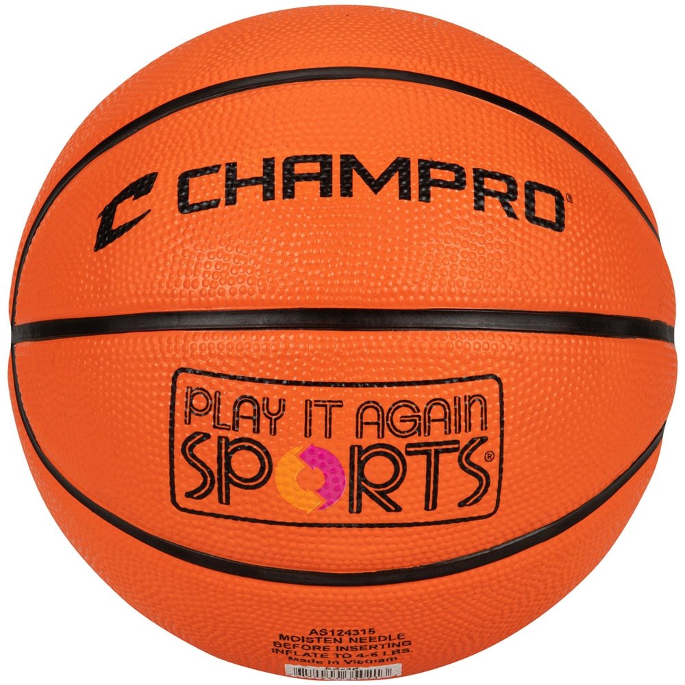 Champro PIAS Mini Rubber Basketball | Champro BB54P Standard Standard Basketballs