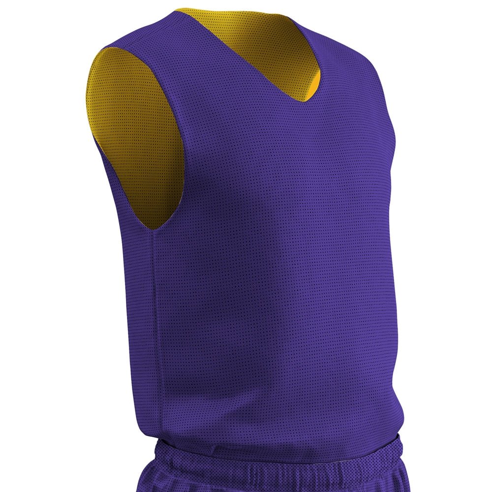 Champro Polyester Reversible Basketball Jersey - Youth | Champro BBJPY PURPLEGOLD S Basketball