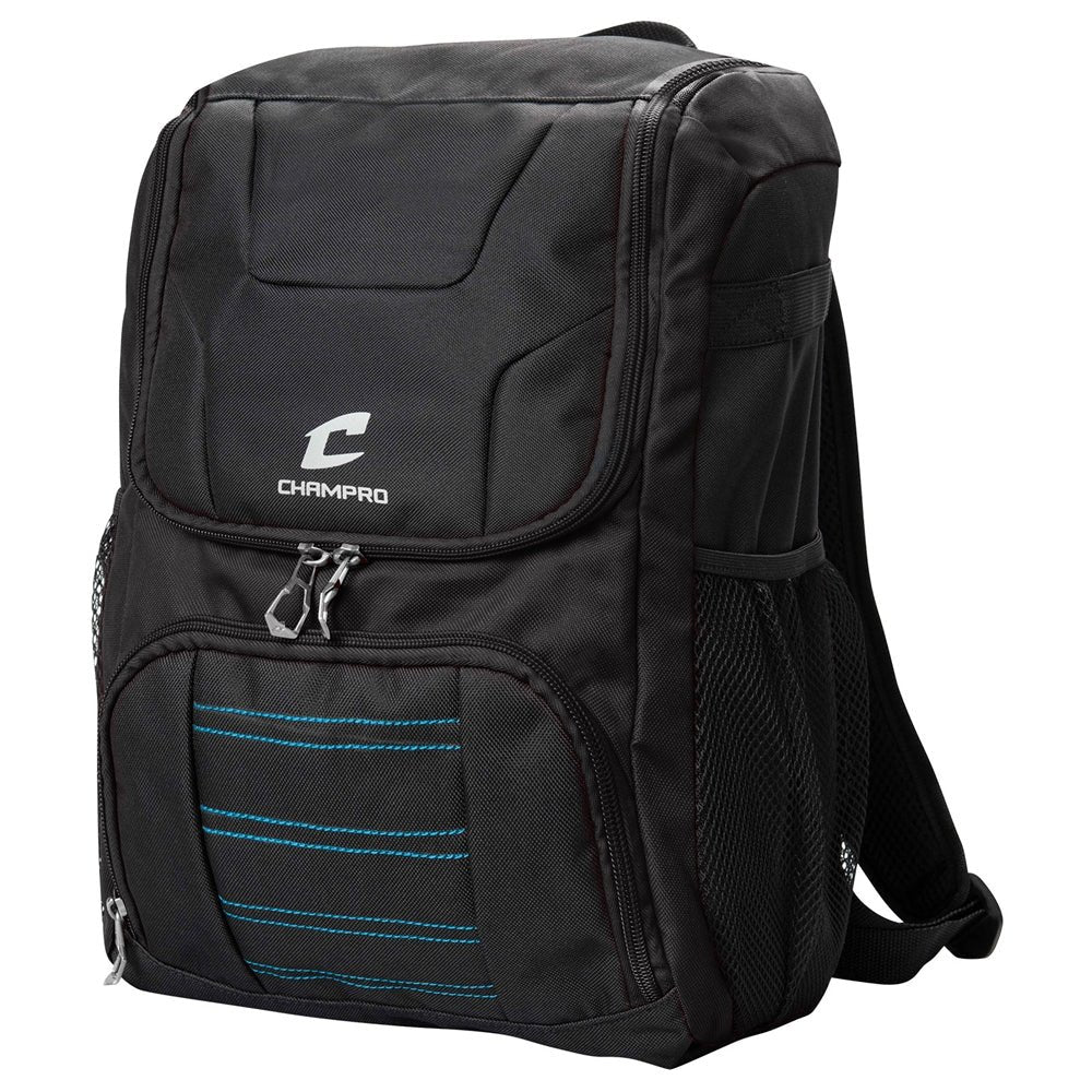 Champro Prodigii Backpack | Champro E87 BLACK Standard Ball Carrying Bags