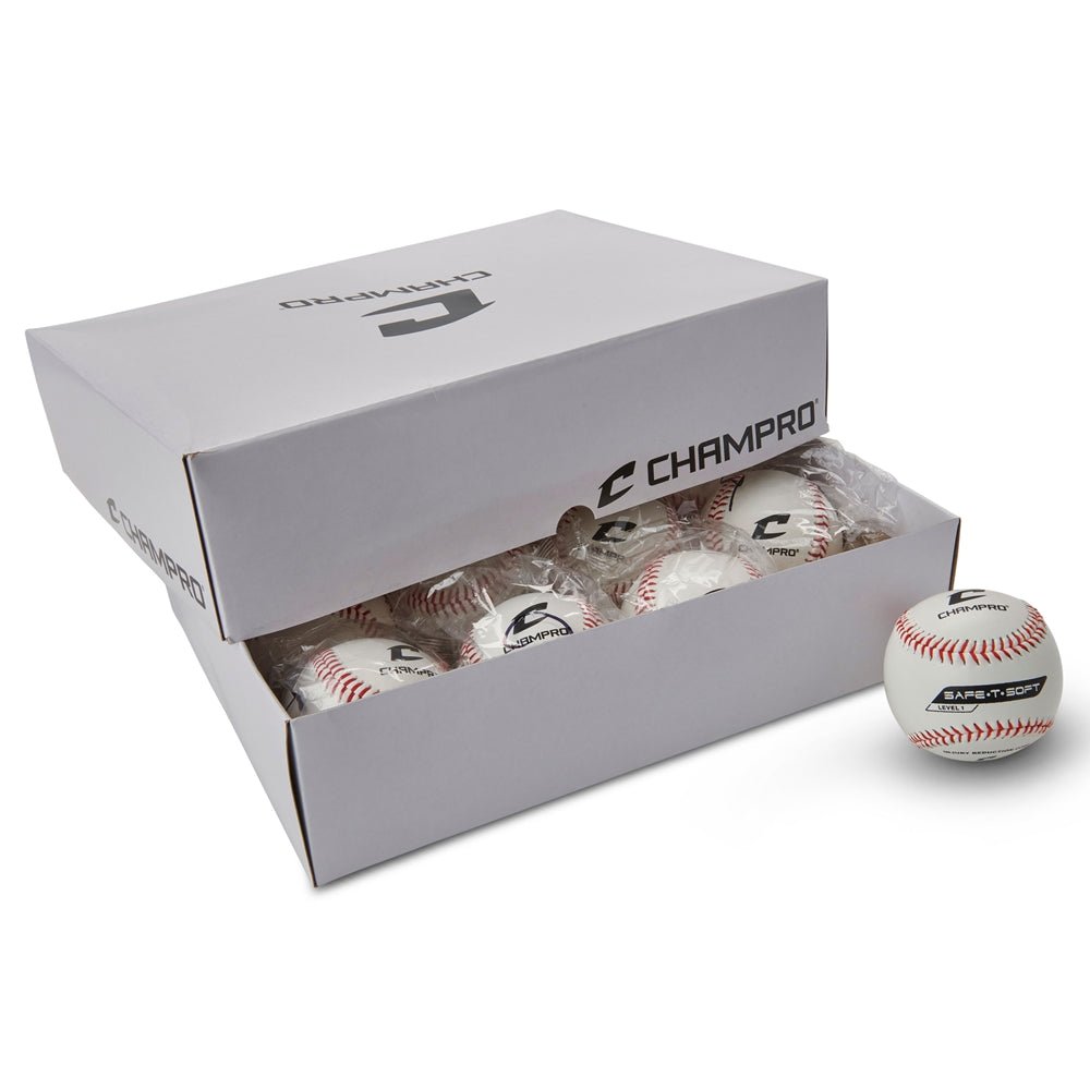 Champro Safe - T - Soft Baseball - Level 1 | Champro CBB - 61 Standard Standard Baseballs