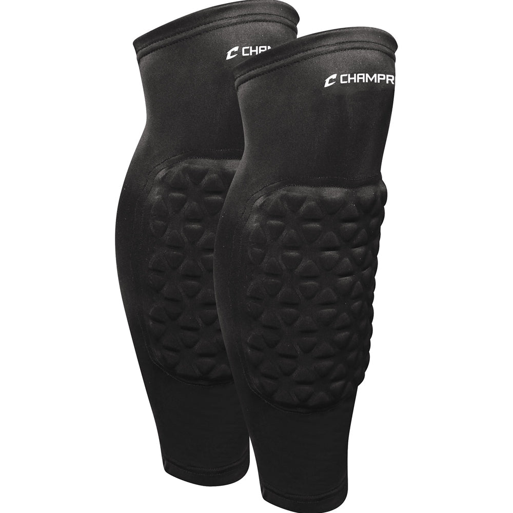 Champro Shin Sleeve | Champro FCSP BLACK JV Soccer Shin Guards
