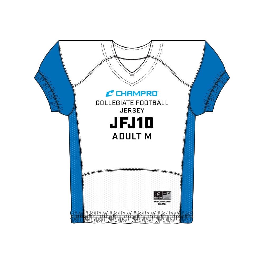 Champro SIZE KIT Juice Collegiate Football Jersey | Champro SJFJ10KIT Standard S