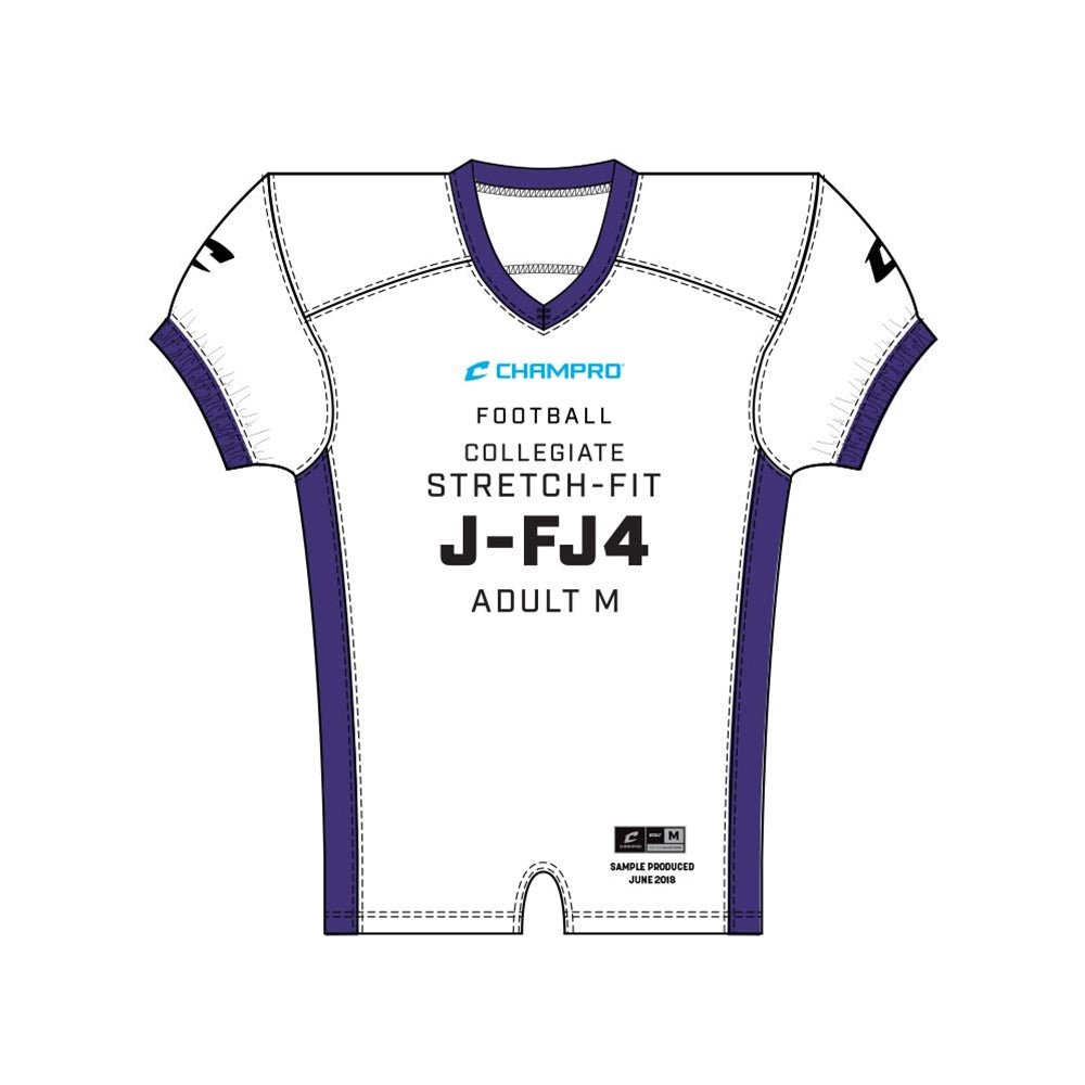 Champro SIZE KIT Juice Collegiate Football Jersey | Champro SJFJ4KIT Standard S