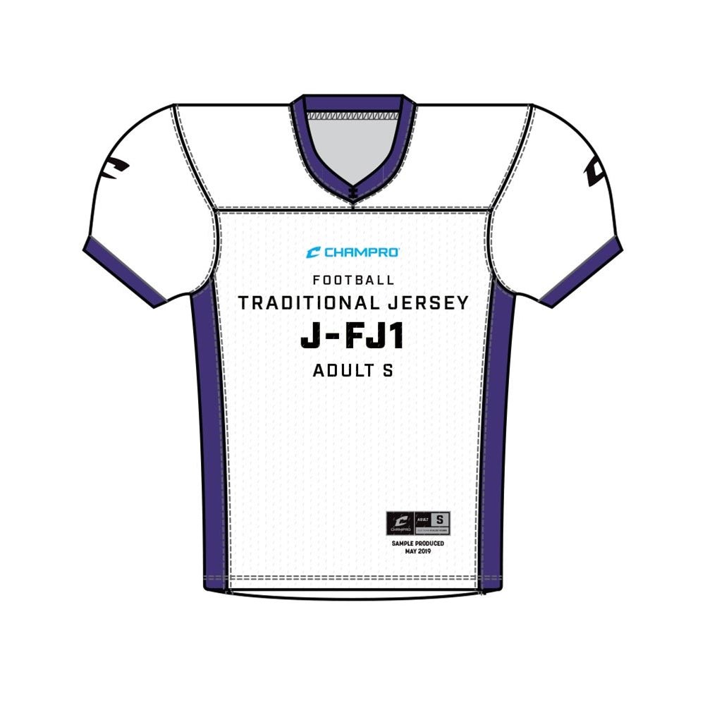 Champro SIZE KIT Juice Traditional Cut Football Jersey | Champro SJ - FJ1KIT Standard S