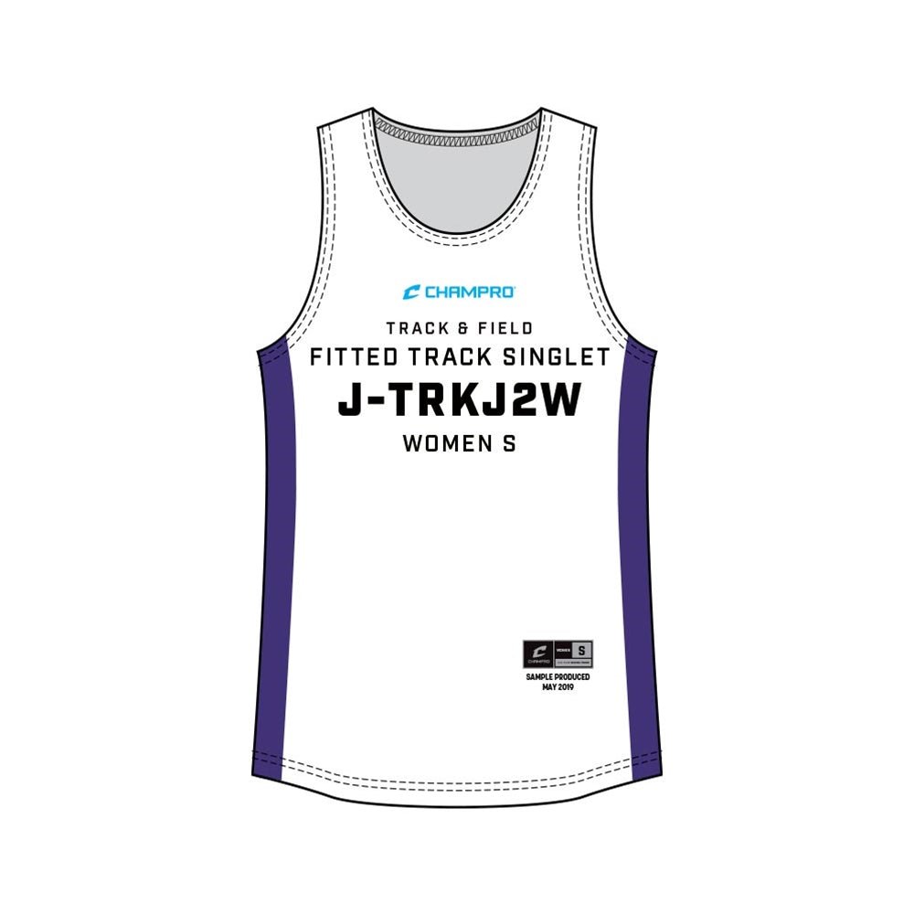 Champro SIZE KIT Women's Fitted Track Singlet | Champro SJ - TRKJ2WKITP Standard XS Wrestling Singlets