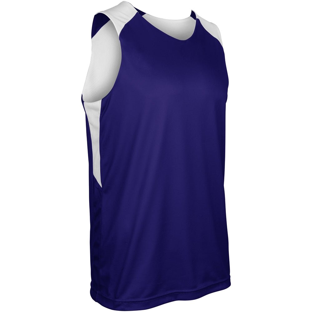 Champro SWISH Reversible Basketball Jersey | Champro BBJ41 PURPLEWHITE S Basketball