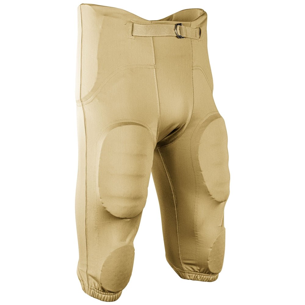 Champro TERMINATOR 3 FOOTBALL PANT | Champro FPU29 Vegas Gold Youth 2X - Small