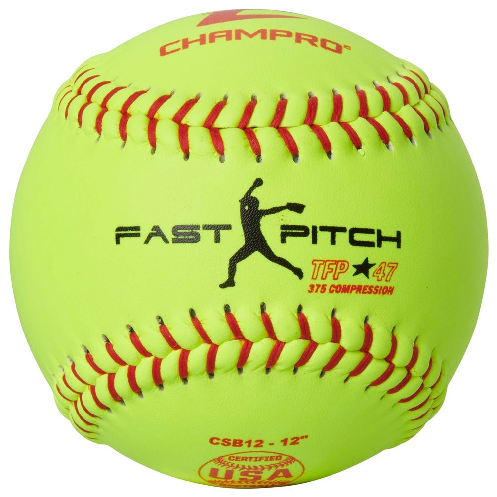 Champro TFP - 47 USA Softball 12\" Softball | Champro CSB12 Standard Standard Softballs
