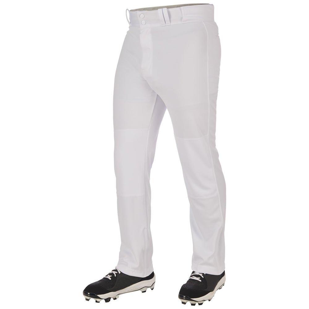 Champro Triple Crown 2.0 Open Bottom | Champro BP60 WHITE Youth XS Baseball Pants