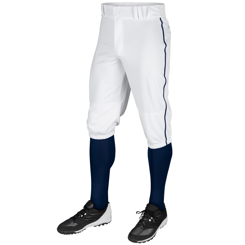 Champro TRIPLE CROWN Knicker with Pipe | Champro BP101 WHITENAVYPIPE S Activewear Pants