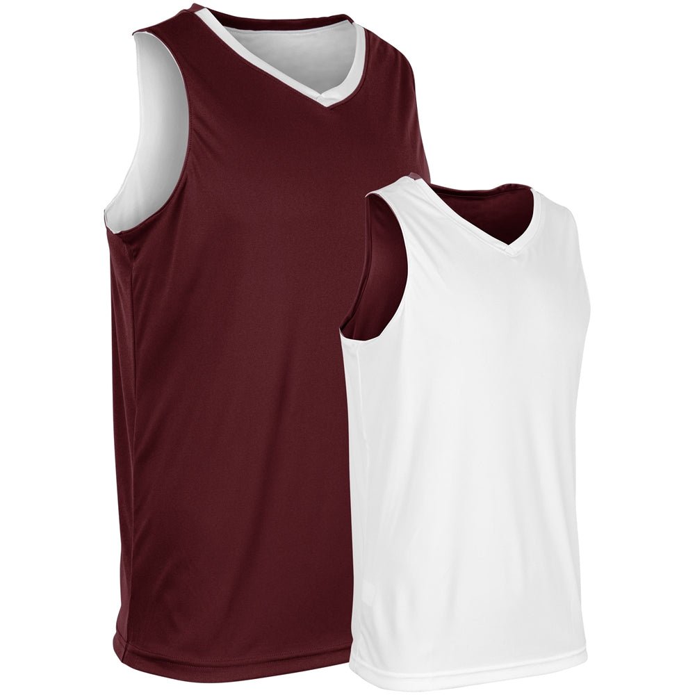 Champro VICTORIOUS Basketball Jersey | Champro BBJ33 MAROONWHITE S Basketball