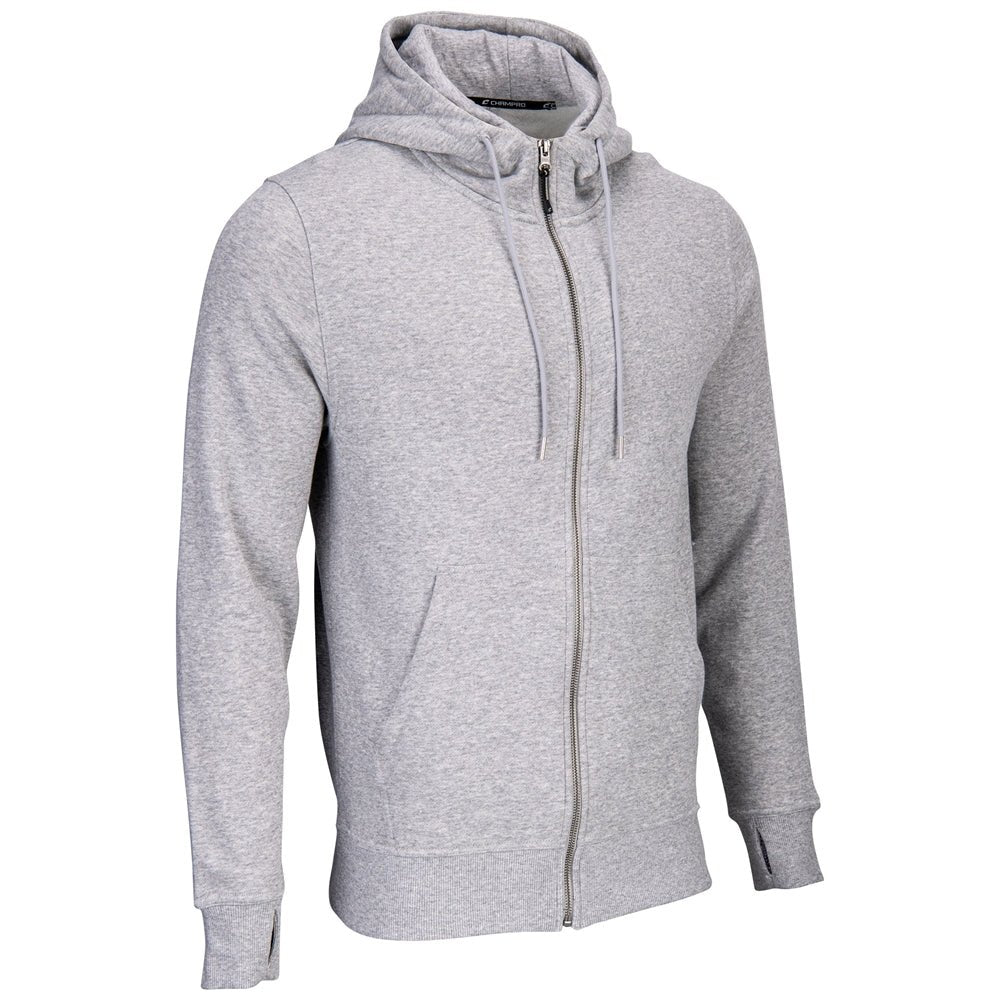 Champro Victory Fleece Zip Hoodie | Champro VFZH1 OXFORDHEATHERGREY XS Hoodies