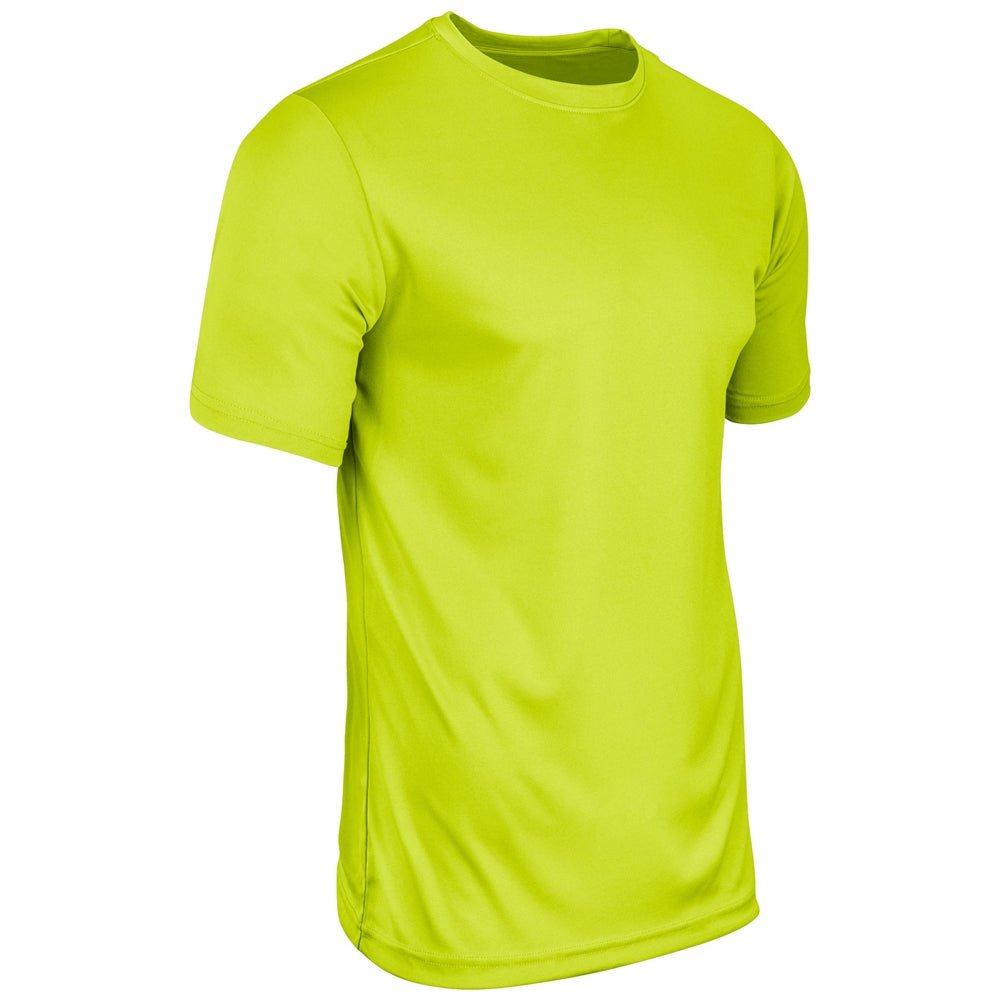 CHAMPRO VISION T - SHIRT JERSEY | Champro BST99 | Football, Baseball, Soccer Jersey Youth X - Small Neon Yellow Jerseys