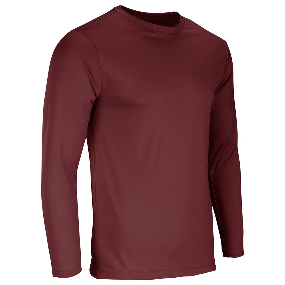 Champro VISION T-Shirt Long Sleeve | Champro BST99LS CARDINAL S Performance T-Shirts