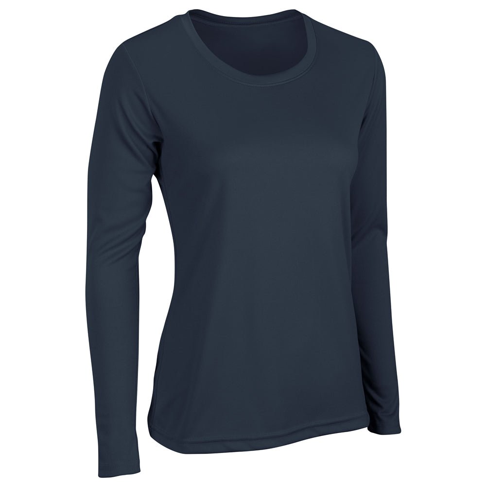 Champro VISION T-Shirt Long Sleeve | Champro BST99LSW NAVY XS Performance T-Shirts