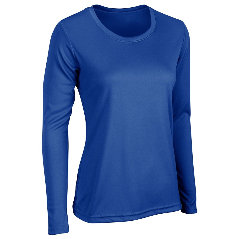 Champro VISION T-Shirt Long Sleeve | Champro BST99LSW ROYAL XS Performance T-Shirts