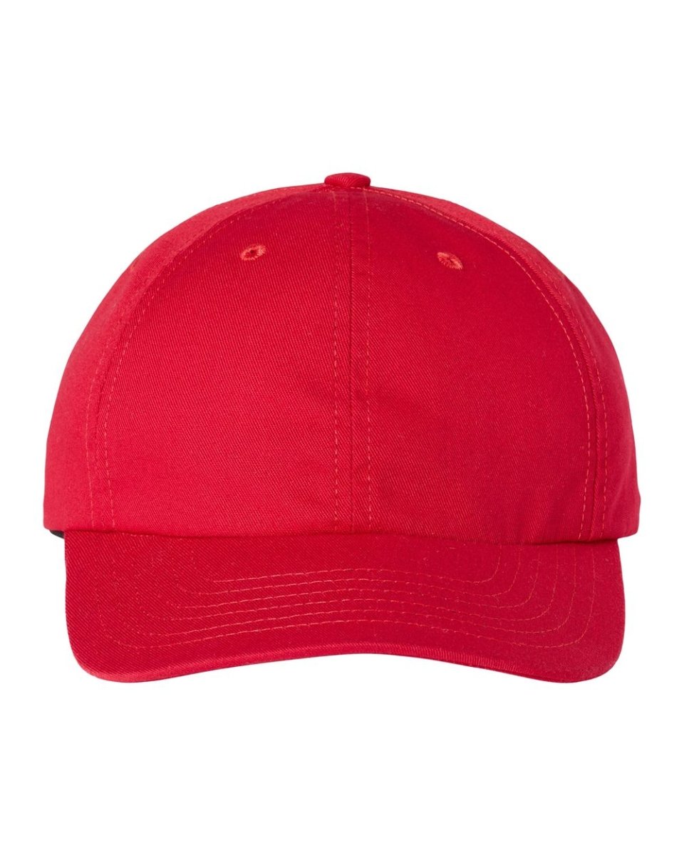 Classic Caps USA - Made Dad Hat - Classic Caps USA200 Red Adjustable Hats