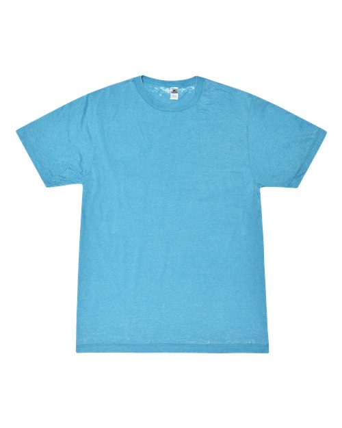 Colortone Unisex Acid Wash Burnout T-Shirt - Colortone 1350 Sky S Short Sleeve T-Shirts