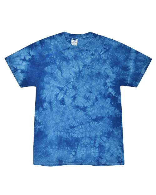 Colortone Unisex Crystal Wash T-Shirt - Colortone 1390 Crystal Royal S Short Sleeve T-Shirts