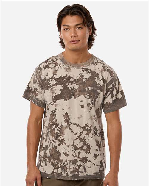 Colortone Unisex Iced T-Shirt - Colortone 1275 Iced Beige S Short Sleeve T-Shirts