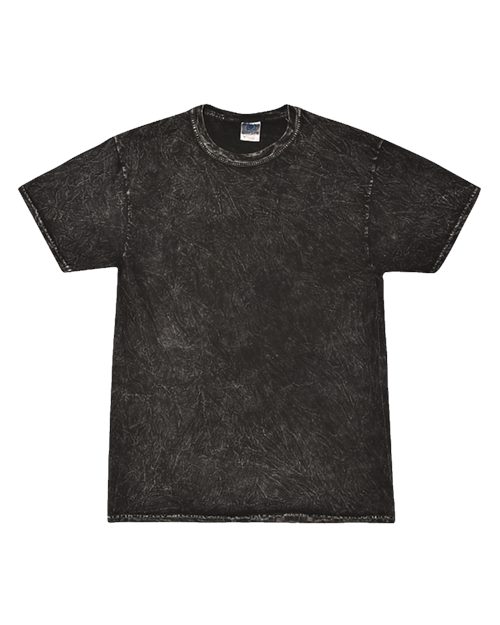 Colortone Unisex Mineral Wash T-Shirt - Colortone 1300 Mineral Black S Short Sleeve T-Shirts