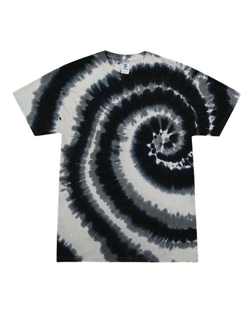 Colortone Youth Multi - Color Tie - Dyed T-Shirt - Colortone 1000Y Slushy XS Short Sleeve T-Shirts