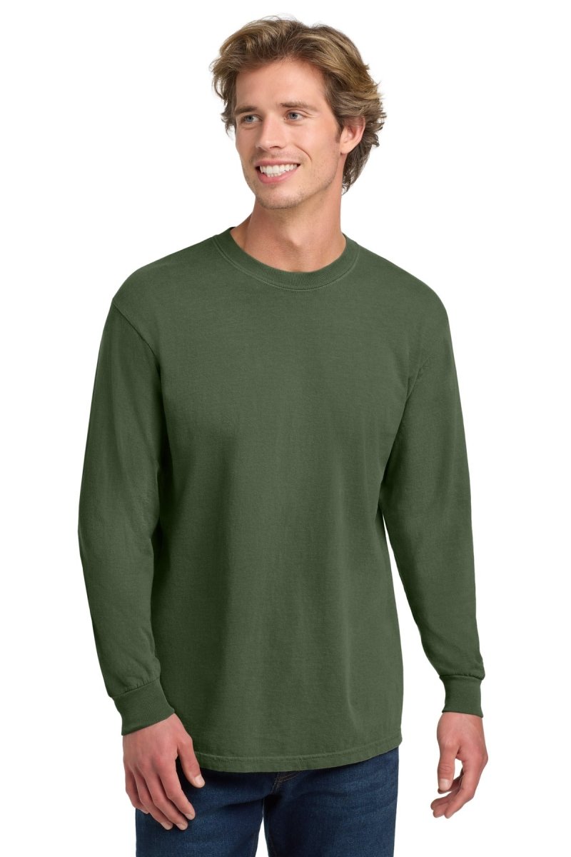 COMFORT COLORS ® Heavyweight Ring Spun Long Sleeve Tee. 6014 - Comfort Colors 6014 Hemp S Long Sleeve T-Shirts