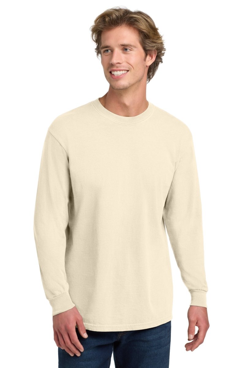 COMFORT COLORS ® Heavyweight Ring Spun Long Sleeve Tee. 6014 - Comfort Colors 6014 Ivory S Long Sleeve T-Shirts
